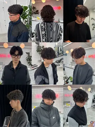 パーマ 矢場町/メンズ/暖色 /chinatsu.のヘアスタイル