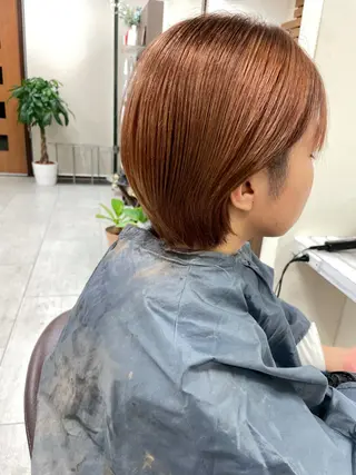 ショート カラー カラー職人/上川原 雄飛のヘアスタイル