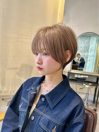 ショート Number六本松所属・山崎 友雅のヘアスタイル