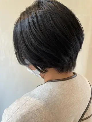 ショート カラー 美髪形成!色素改善! 秋田 和輝のヘアスタイル