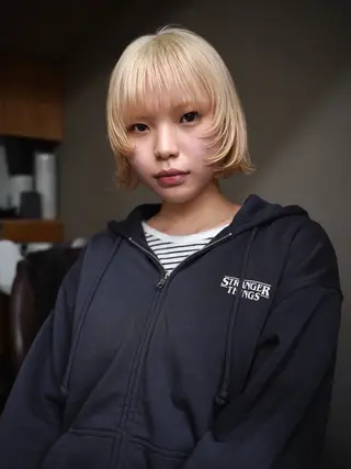 ショート カラー デザイン/レイヤー Kaito🐩/栄のヘアスタイル