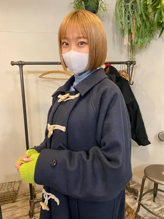 ショート なぎ🌿.∘[ボブ, ニュアンスカラー]のヘアスタイル