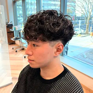 パーマ メンズ Yamada Ami🪐のヘアスタイル