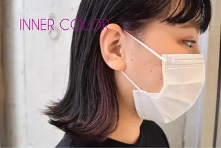 ショート カラー ナツメダ ダイキのヘアスタイル