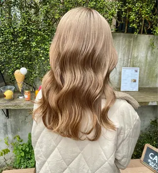 ロング カラー shiori ❤︎ /透明感カラーのヘアスタイル