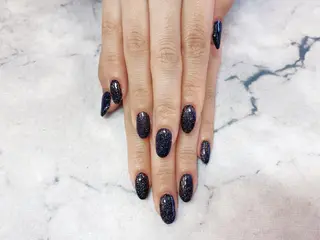 ネイル ネイルリボン 受付スタッフのネイルデザイン