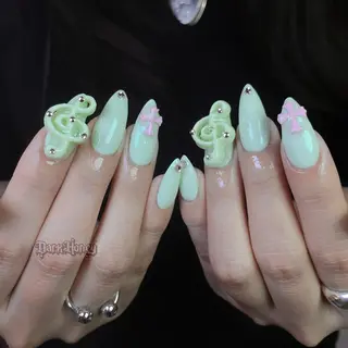 ネイル Dark Honey karinのネイルデザイン