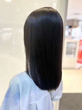 ロング カラー 髪質改善/縮毛矯正 ササキナツミのヘアスタイル