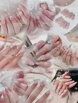 ネイル flower nail salon所属・あや✨🆕 可愛い系長さだし専門のネイルデザイン