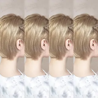 ショート カラー 髪質改善満足度NO1 山下のヘアスタイル