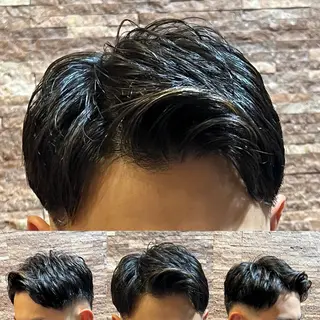 ショート メンズ ヘアモードキクチ神田日銀通り店所属・根尾 海咲のヘアスタイル