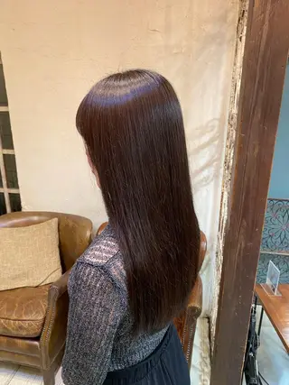 ロング Belle 並木通り店所属・rena/ パーマ/カラーのヘアスタイル