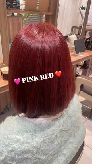 ショート カラー 🩷🌸増子美沙希 /暖色/髪質改善のヘアスタイル