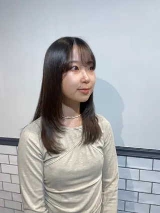 セミロング ince hair/ miraiのヘアスタイル