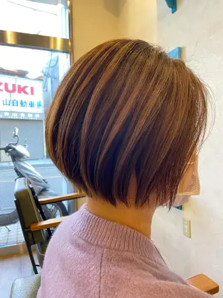 ショート カラー hair relaxation DROP鶴見店所属・川島 優希のヘアスタイル