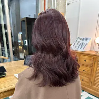 ロング カラー noe所属・KURUMI /透明感カラー/ボブのヘアスタイル