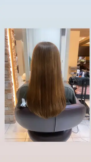 ロング 🎀透明感カラー 🐈ナズナのヘアスタイル