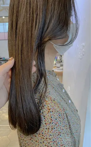 ロング カラー 🥣 hashi 🛋️のヘアスタイル