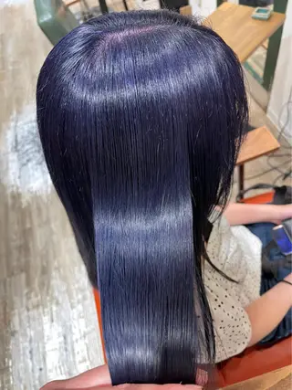 ロング カラー Blanche by artina川崎店所属・ゆう🫧 透明感/ハイトーンのヘアスタイル