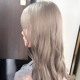 ロング 透明感カラー❄️要 半個室×マンツーマンのヘアスタイル