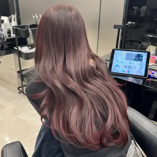 ミディアム カラー HARUKI MINATO Japan SENDAI所属・🌈【透明感・韓国 ヘア】がっきー🌈のヘアスタイル