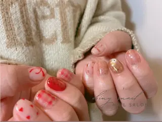 ショート Ebiny'snail所属・田村 奈々のネイルデザイン