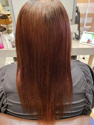 ミディアム パーマ EARTH 榎本のヘアスタイル