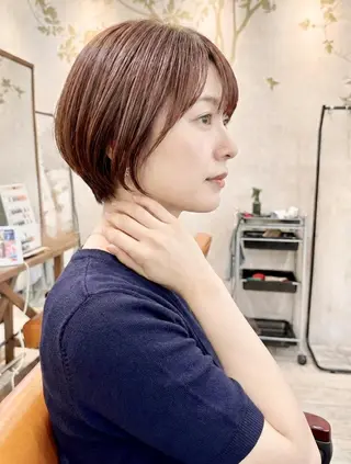 ショート 一宮駅3分/水野/ ショート/ボブのヘアスタイル