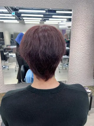 カラー メンズ 紬/enne/ブリー チ/ハイトーンのヘアスタイル