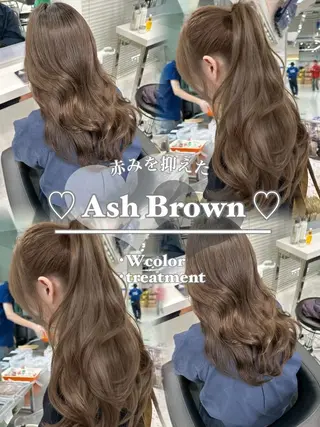 ロング カラー 🩰girlyモテ ヘア🩰🍨AYAのヘアスタイル