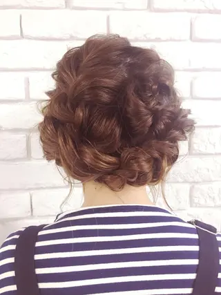 ヘアアレンジ 齋藤 咲のヘアスタイル