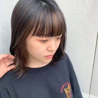 ショート カラー minami🪷 暖色カラーのヘアスタイル