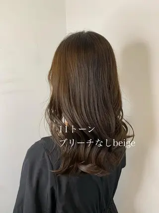 ロング メンズバレイヤージュ 斉藤春のヘアスタイル