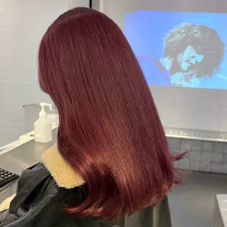 ロング カラー ハイトーン/ケア特化 ♥️あいみ♥️のヘアスタイル