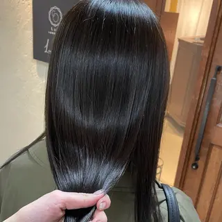 セミロング カラー ヘアアレンジ maoブリーチ無し 似合わせカラーのヘアスタイル