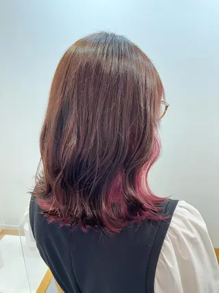 セミロング 金山/レイヤー カット/Hikariのヘアスタイル