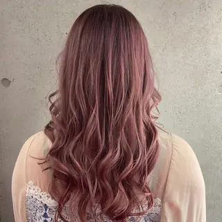 ロング カラー 川端 康介のヘアスタイル