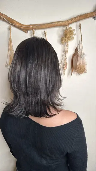 ミディアム Libre soleil所属・根本 奈緒のヘアスタイル