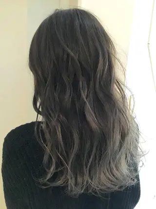 セミロング カラー 半個室女性salon 🩰Natsumiのヘアスタイル