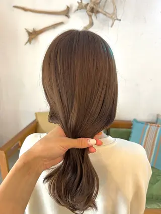 ロング カラー Seaby / 木上 綾菜のヘアスタイル