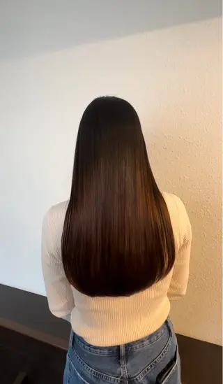 ロング カラー 名駅/艶カラー/原田 永遠のヘアスタイル
