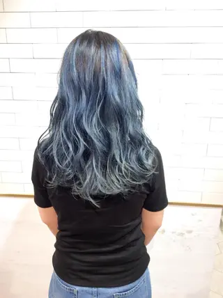 ロング カラー レイヤーカット× 髪質改善たもりのヘアスタイル