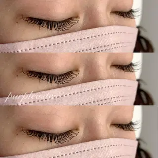 マツエク・マツパ purple aster名駅店所属・パープルアスター/ mako🐈‍⬛🤍のマツエク・マツパデザイン