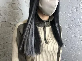 ロング ️❤️透明感カラー Yūka❤️のヘアスタイル