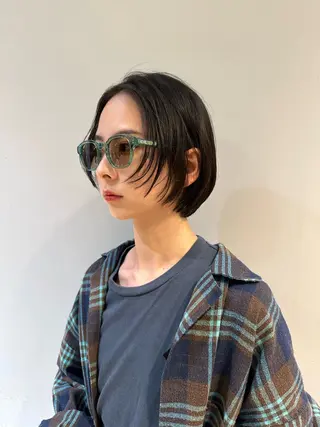 ショート 似合わせカット /パーマ岡本淳平のヘアスタイル