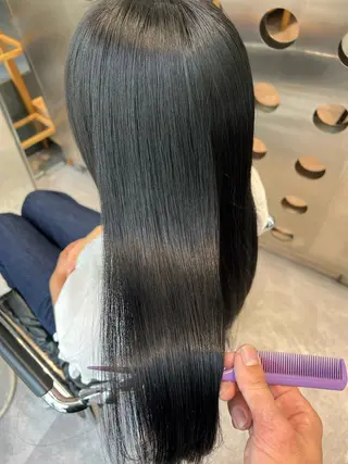 ロング 堀江 /木下椋麻のヘアスタイル