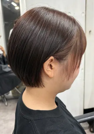 ショート fifth所属・きたみ すずのヘアスタイル