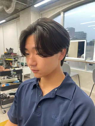 ミディアム パーマ ✨メンズ支持率no1 野上✨のヘアスタイル