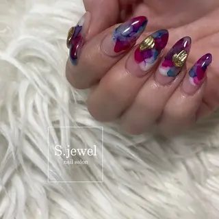 ネイル S♡JEWEL所属・S. JEWELのネイルデザイン
