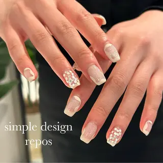 ネイル repos-ルポ-所属・repos yoshitomeのネイルデザイン